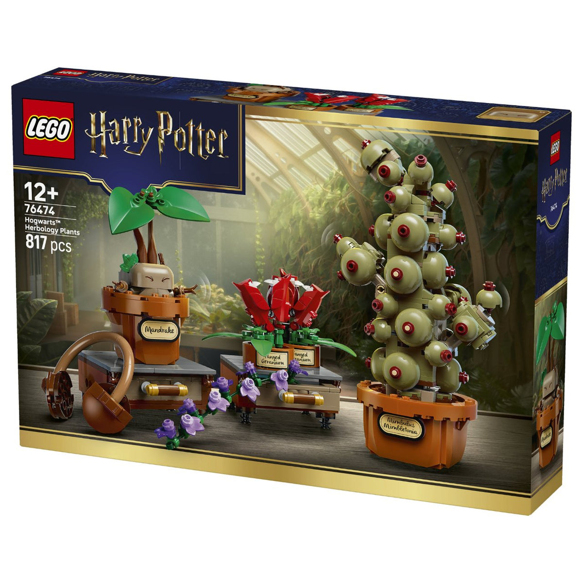 76474 Harry Potter Schloss Hogwarts: Kruterkunde-Pflanzen