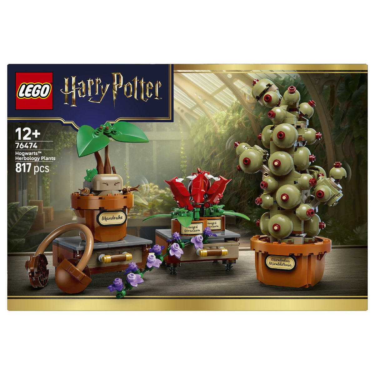 76474 Harry Potter Schloss Hogwarts: Kruterkunde-Pflanzen