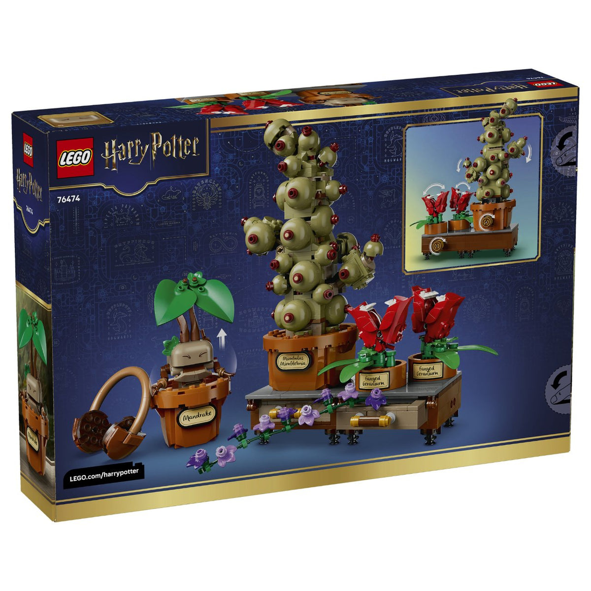 76474 Harry Potter Schloss Hogwarts: Kruterkunde-Pflanzen