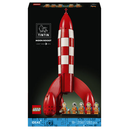 21367 Ideas Die Mondrakete von Tintin