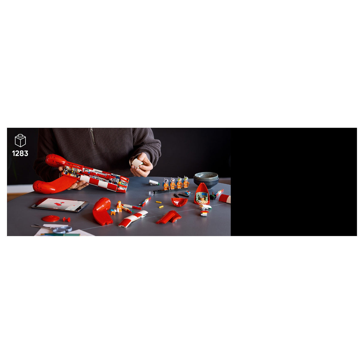 21367 Ideas Die Mondrakete von Tintin