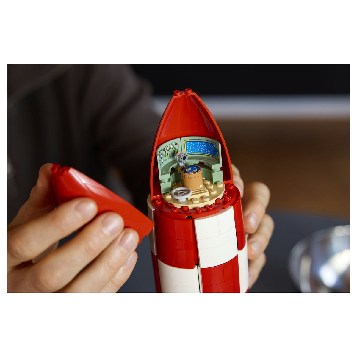 21367 Ideas Die Mondrakete von Tintin