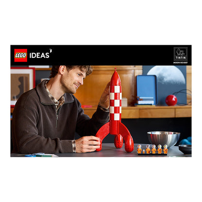 21367 Ideas Die Mondrakete von Tintin