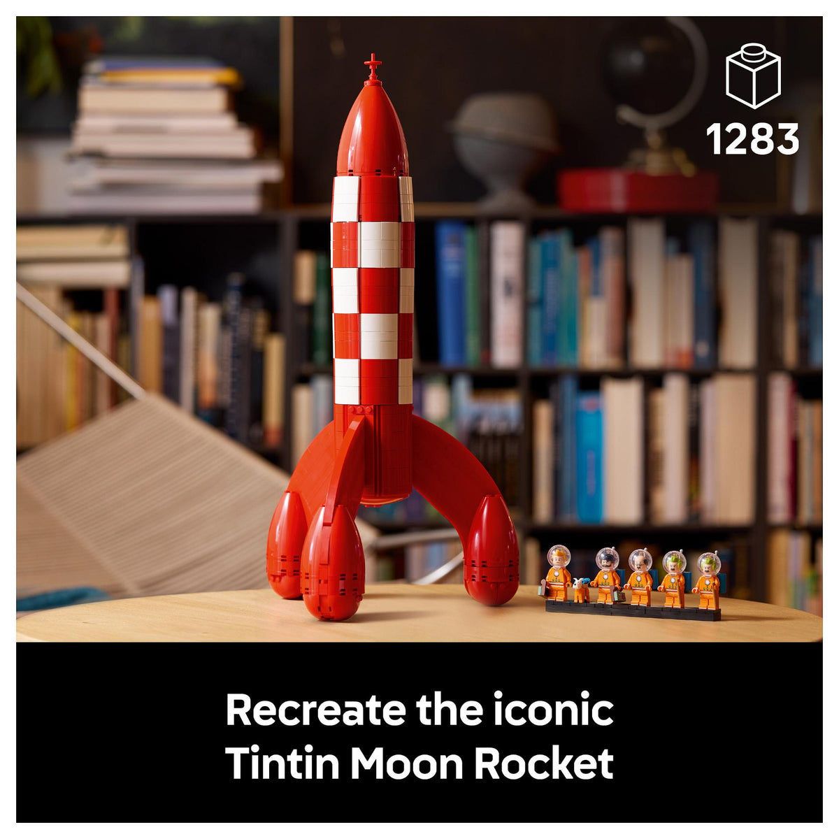 21367 Ideas Die Mondrakete von Tintin