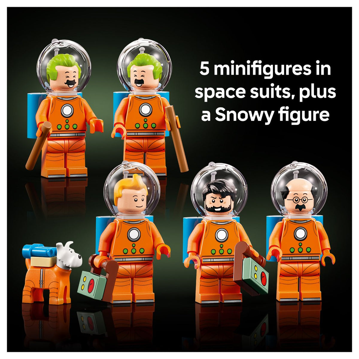 21367 Ideas Die Mondrakete von Tintin