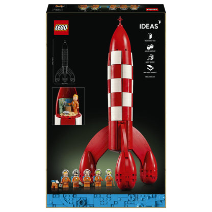 21367 Ideas Die Mondrakete von Tintin