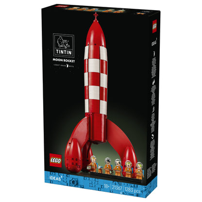 21367 Ideas Die Mondrakete von Tintin