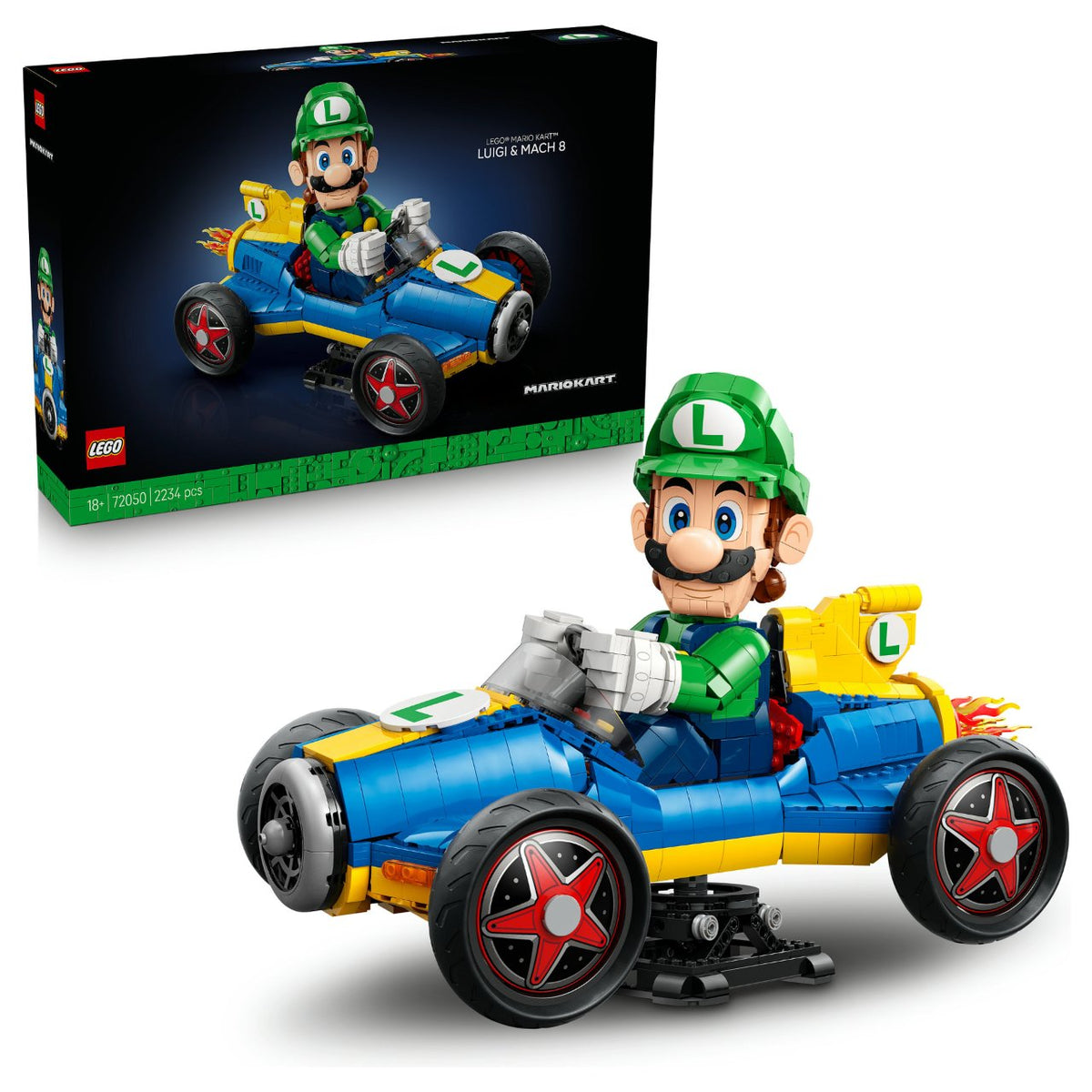 72050 Super Mario Mario Kart: Luigi & Turboflitzer