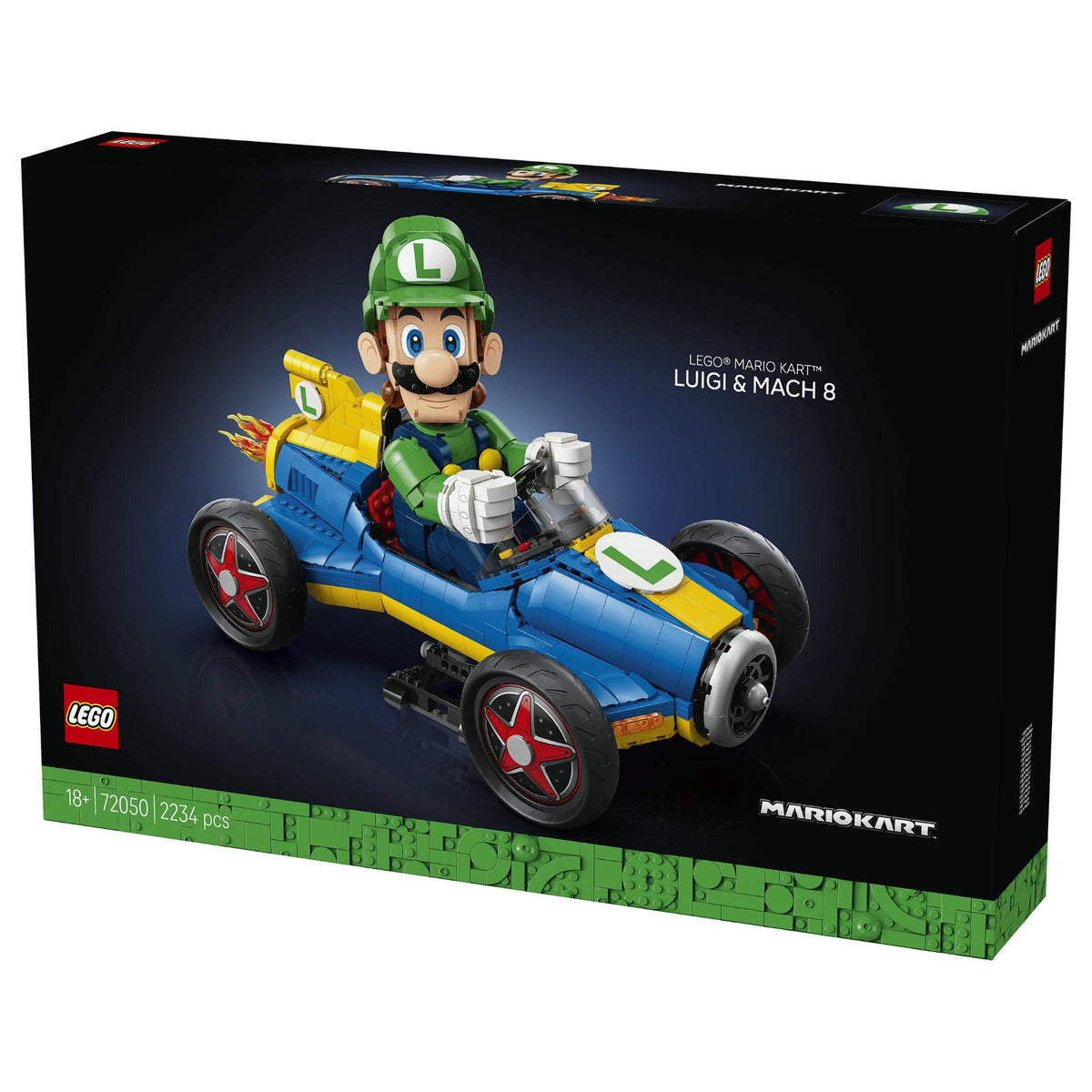 72050 Super Mario Mario Kart: Luigi & Turboflitzer