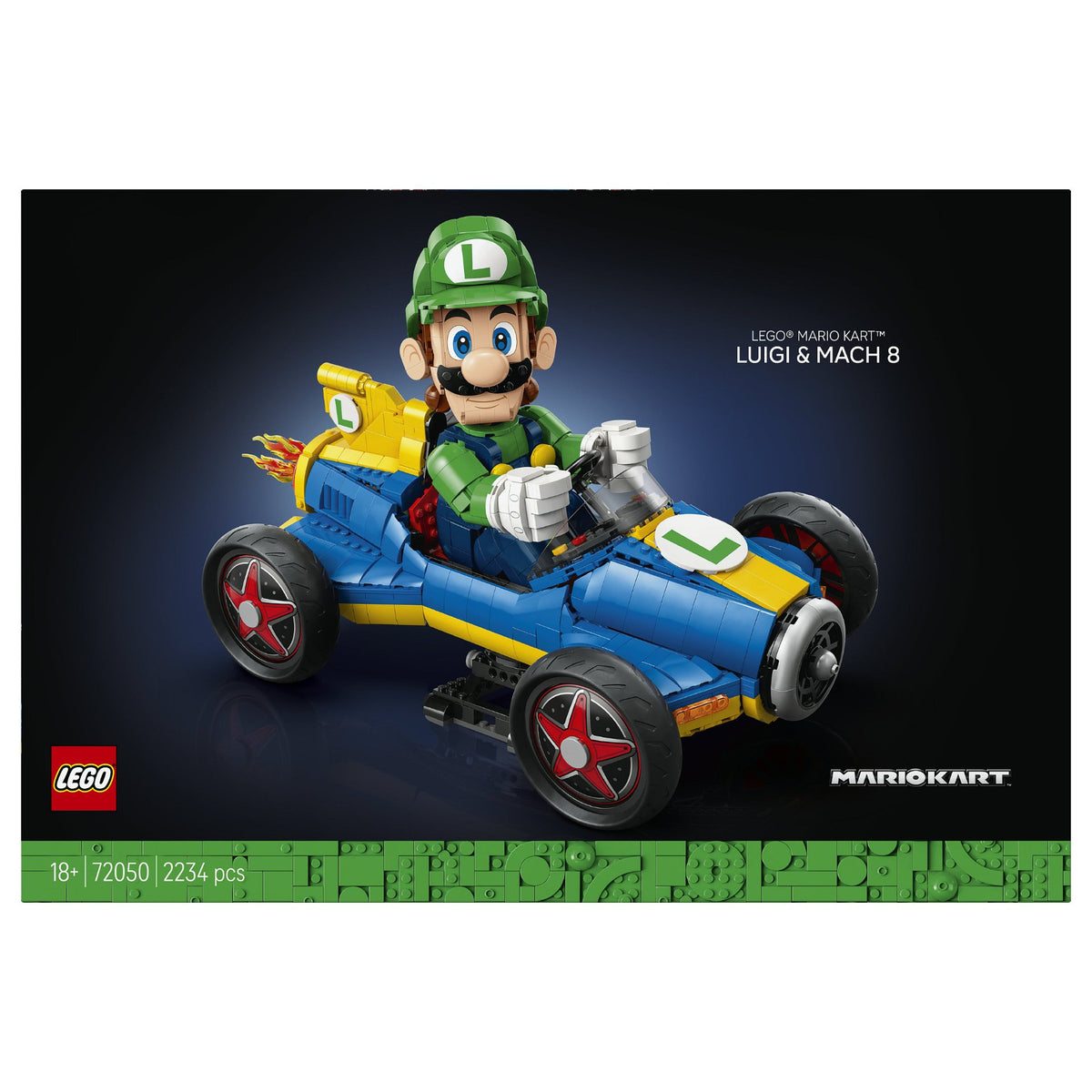 72050 Super Mario Mario Kart: Luigi & Turboflitzer