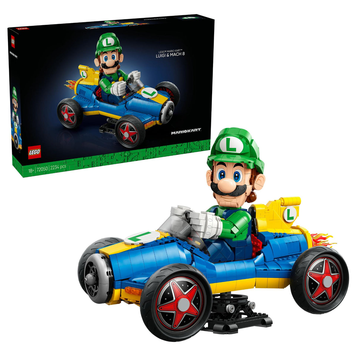 72050 Super Mario Mario Kart: Luigi & Turboflitzer