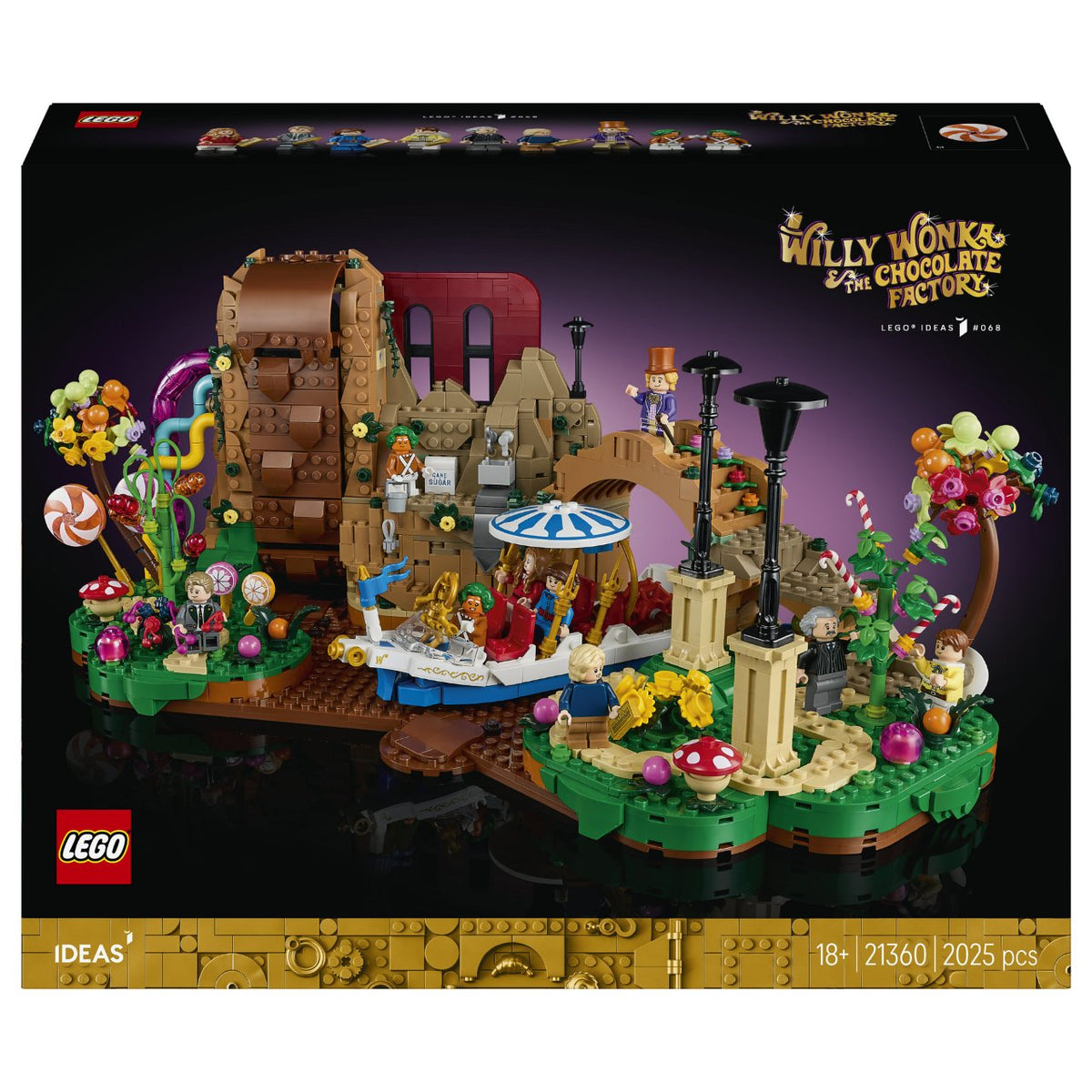 Ideas Willy Wonka and Chocolate Factory (21360)