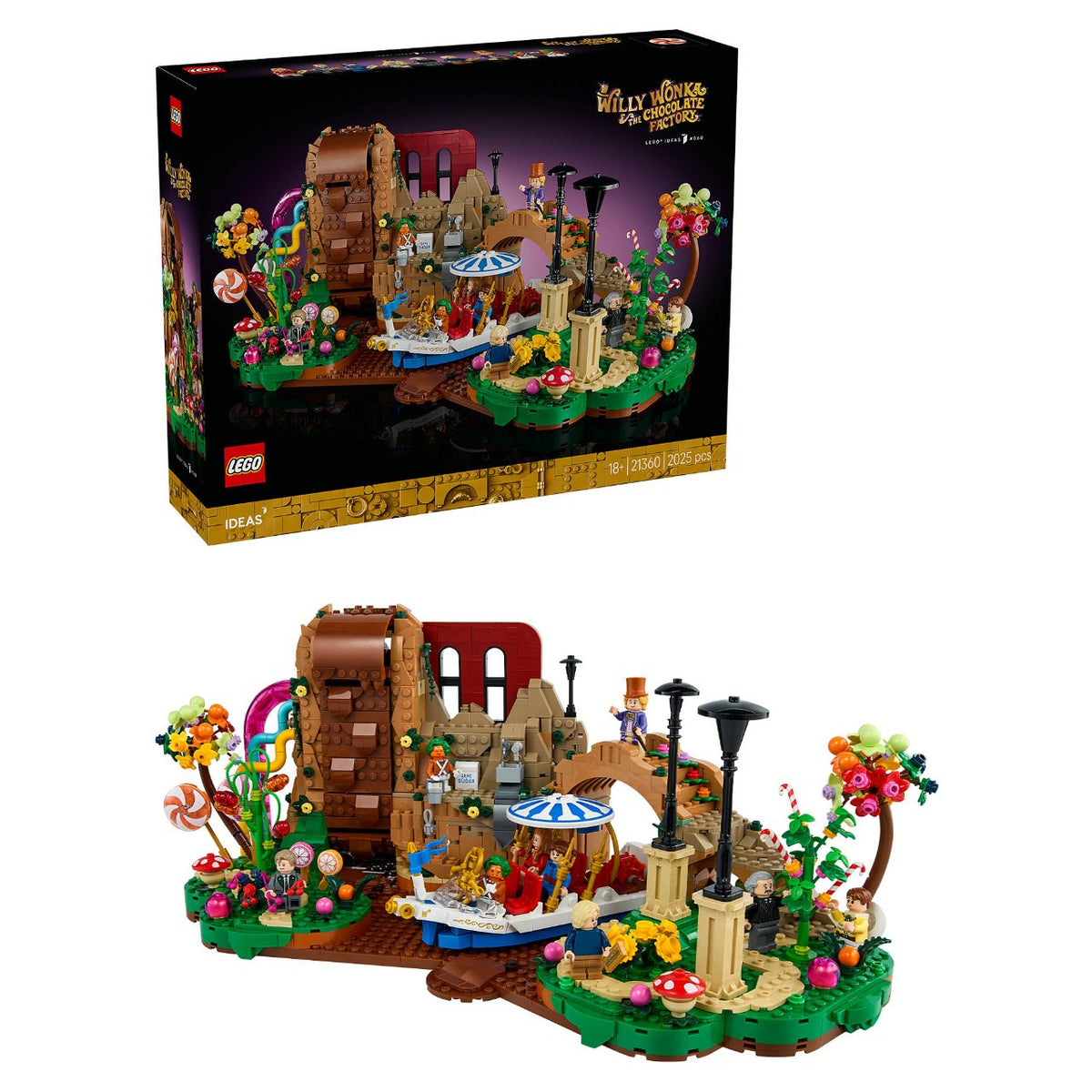 Ideas Willy Wonka and Chocolate Factory (21360)