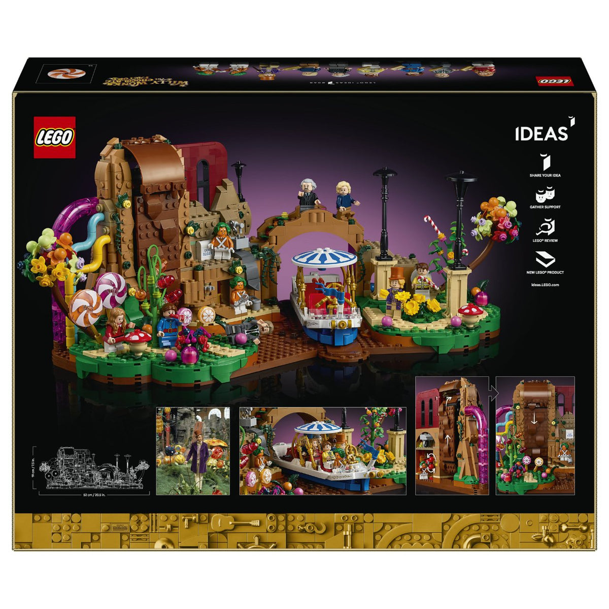 Ideas Willy Wonka and Chocolate Factory (21360)