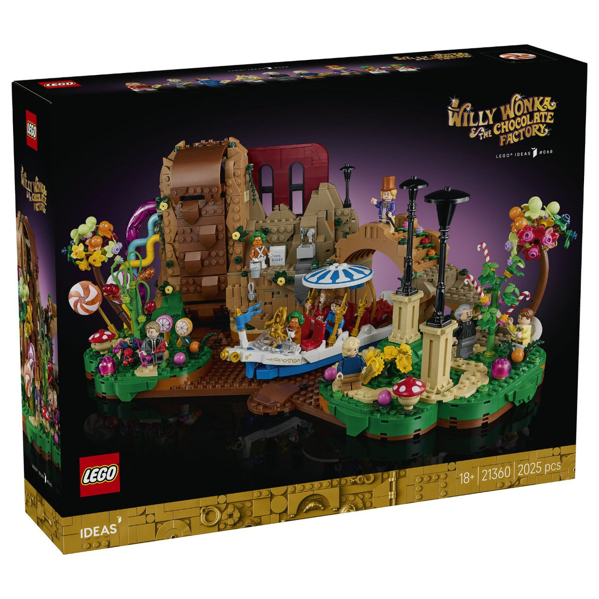 Ideas Willy Wonka and Chocolate Factory (21360)