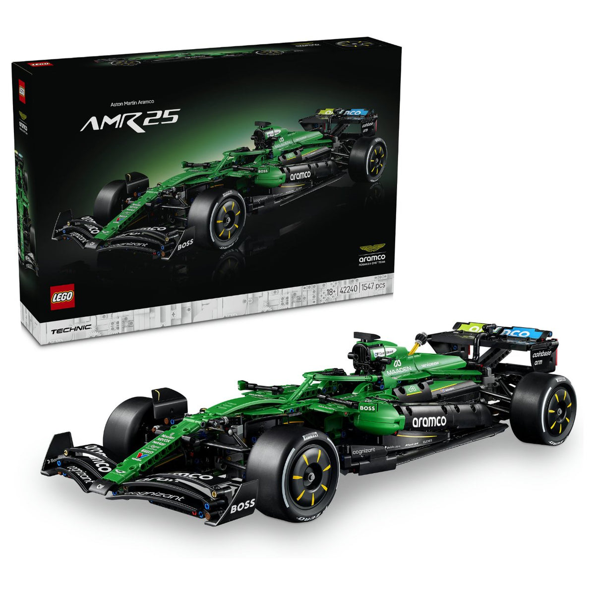 42240 Technic Aston Martin Aramco AMR25 F1 Auto