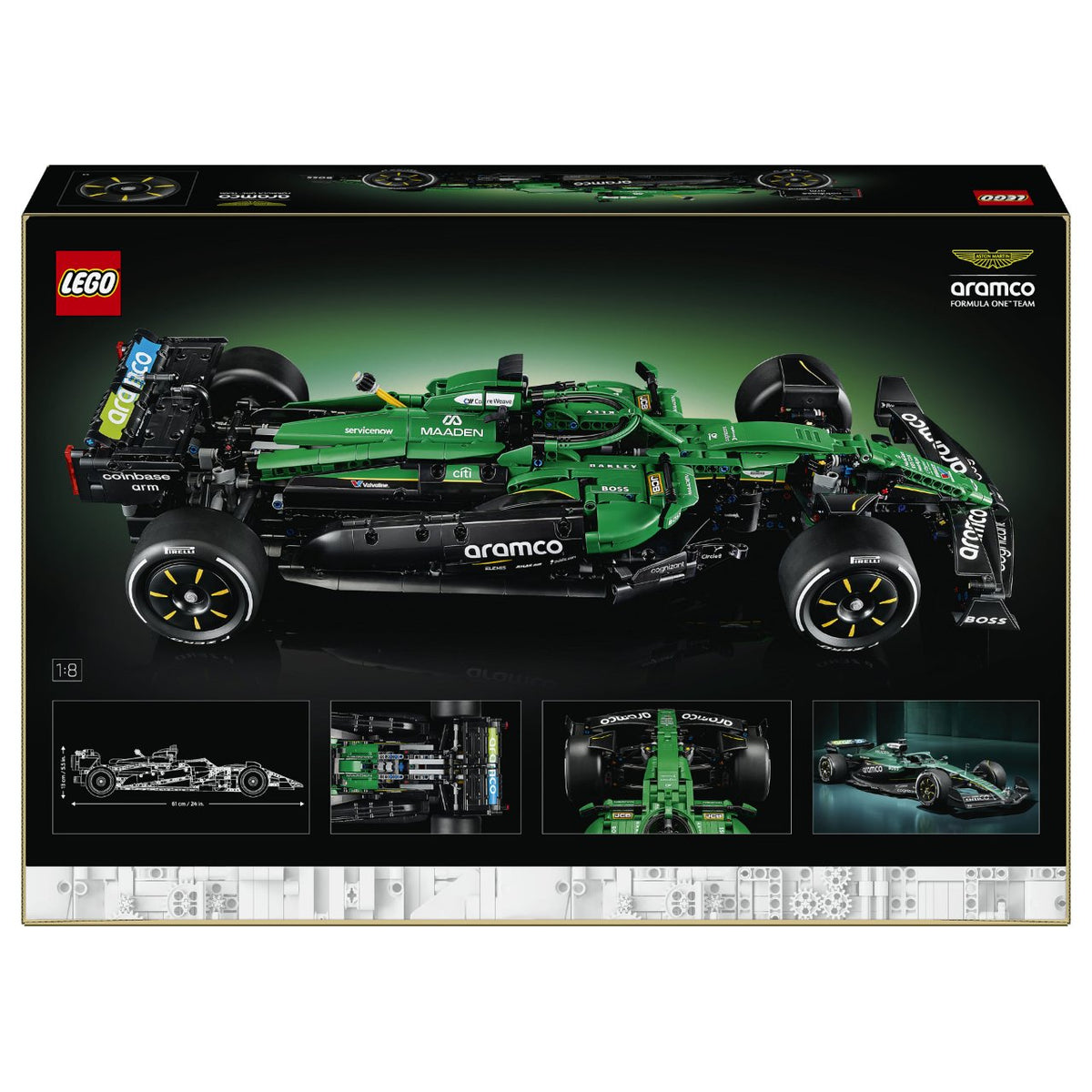 42240 Technic Aston Martin Aramco AMR25 F1 Auto