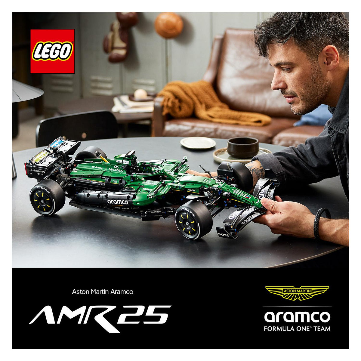 42240 Technic Aston Martin Aramco AMR25 F1 Auto