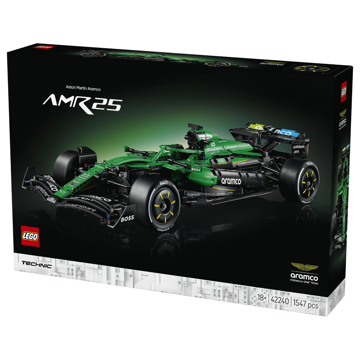 42240 Technic Aston Martin Aramco AMR25 F1 Auto