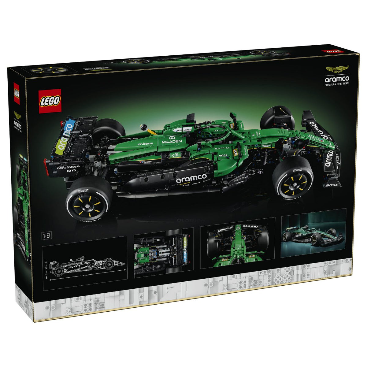 42240 Technic Aston Martin Aramco AMR25 F1 Auto