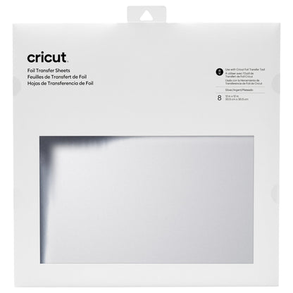 Transferfolien für Schneideplotter 30.5 cm x 30.5 cm silber