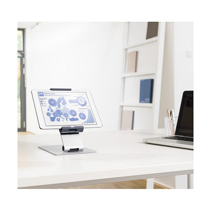 Tablet Holder TABLE metallic silber 8930-23