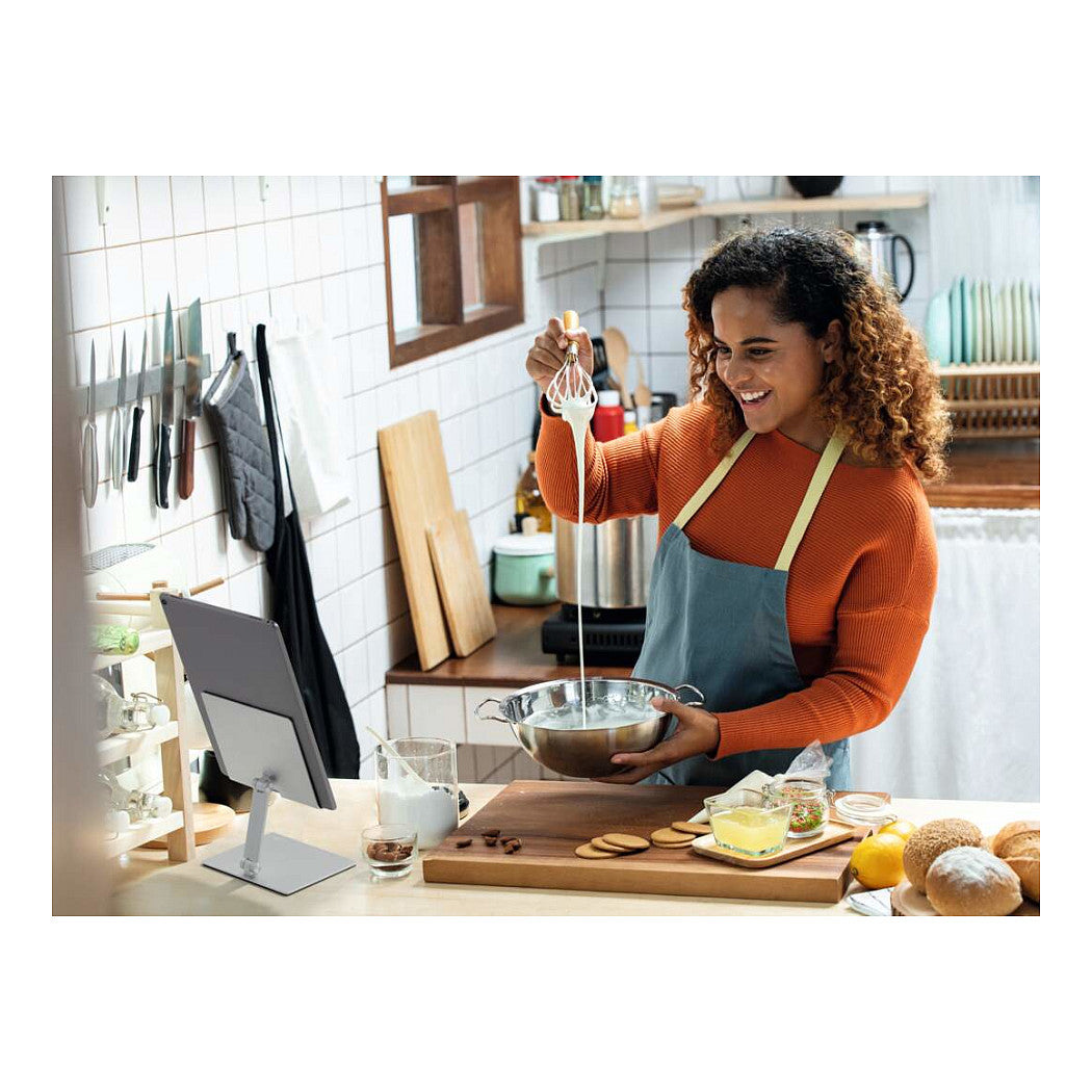 Tablethalterung TABLET STAND RISE, silber 894023
