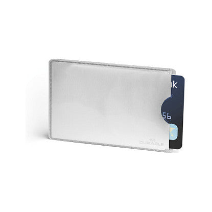 Kreditkartenhülle RFID SECURE 10 Stück silber