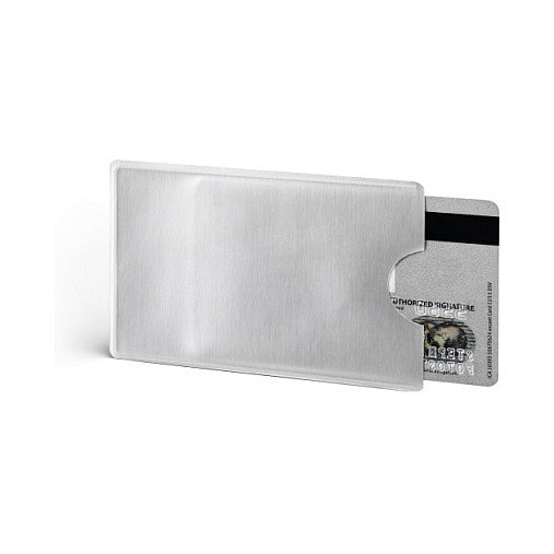 Kreditkartenhülle RFID SECURE 3 Stück silber