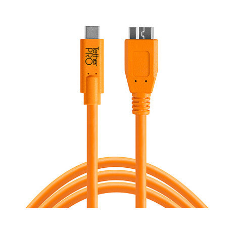 Tools USB-C zu 3.0 Micro- B 4,60m orange