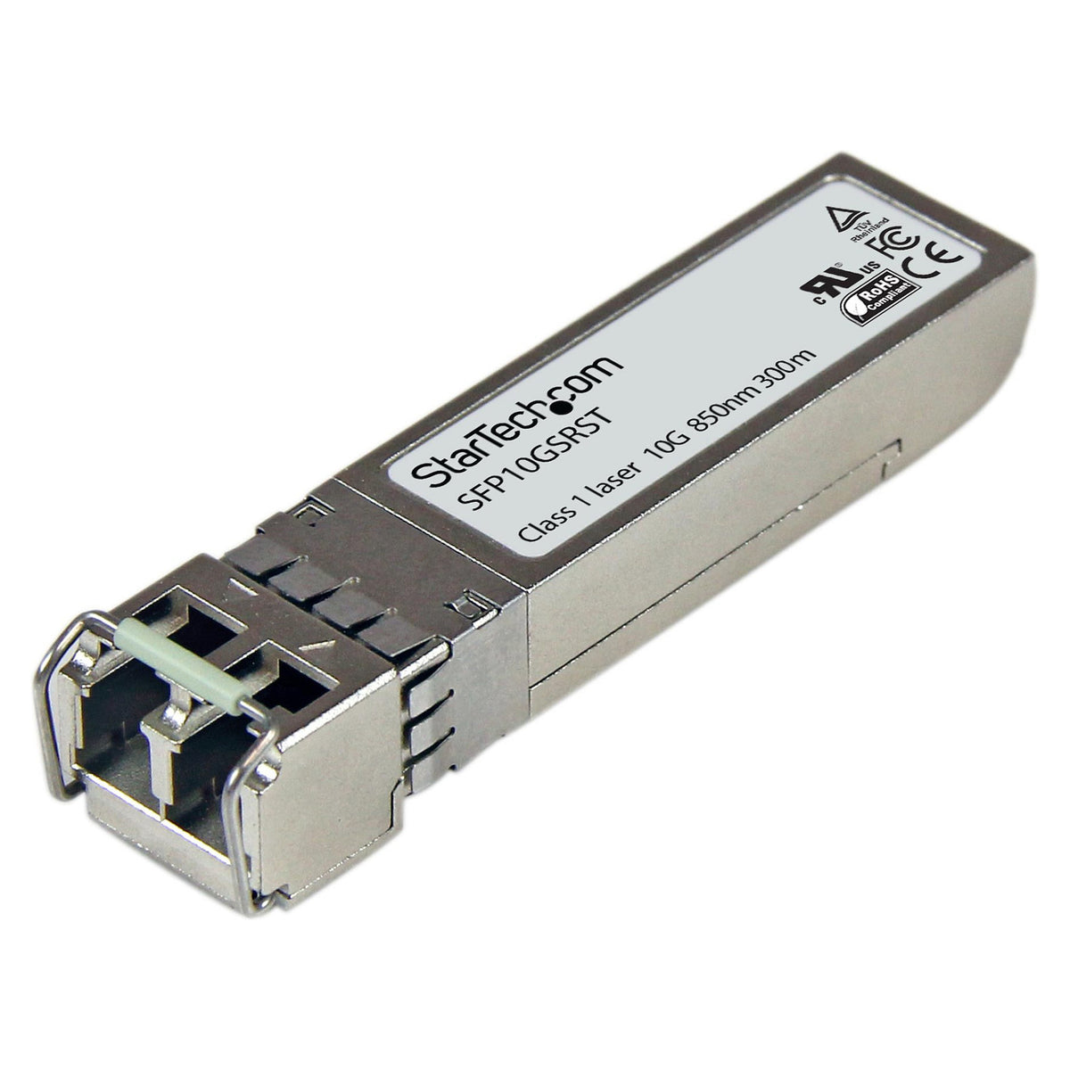 STARTECH.COM Cisco kompatibel 10GBase-SR Gigabit SFP+ Transceiver Modul MM LC - Mini-GBIC bis 300m - Glasfaser Transceiver DDM 8