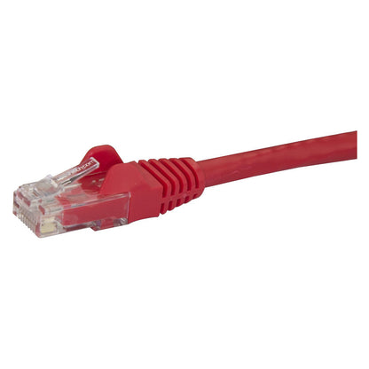 StarTech 0,5m Cat6 Snagless RJ45 Ethernet Netzwerkkabel - Rot - 50cm Cat 6 UTP Kabel