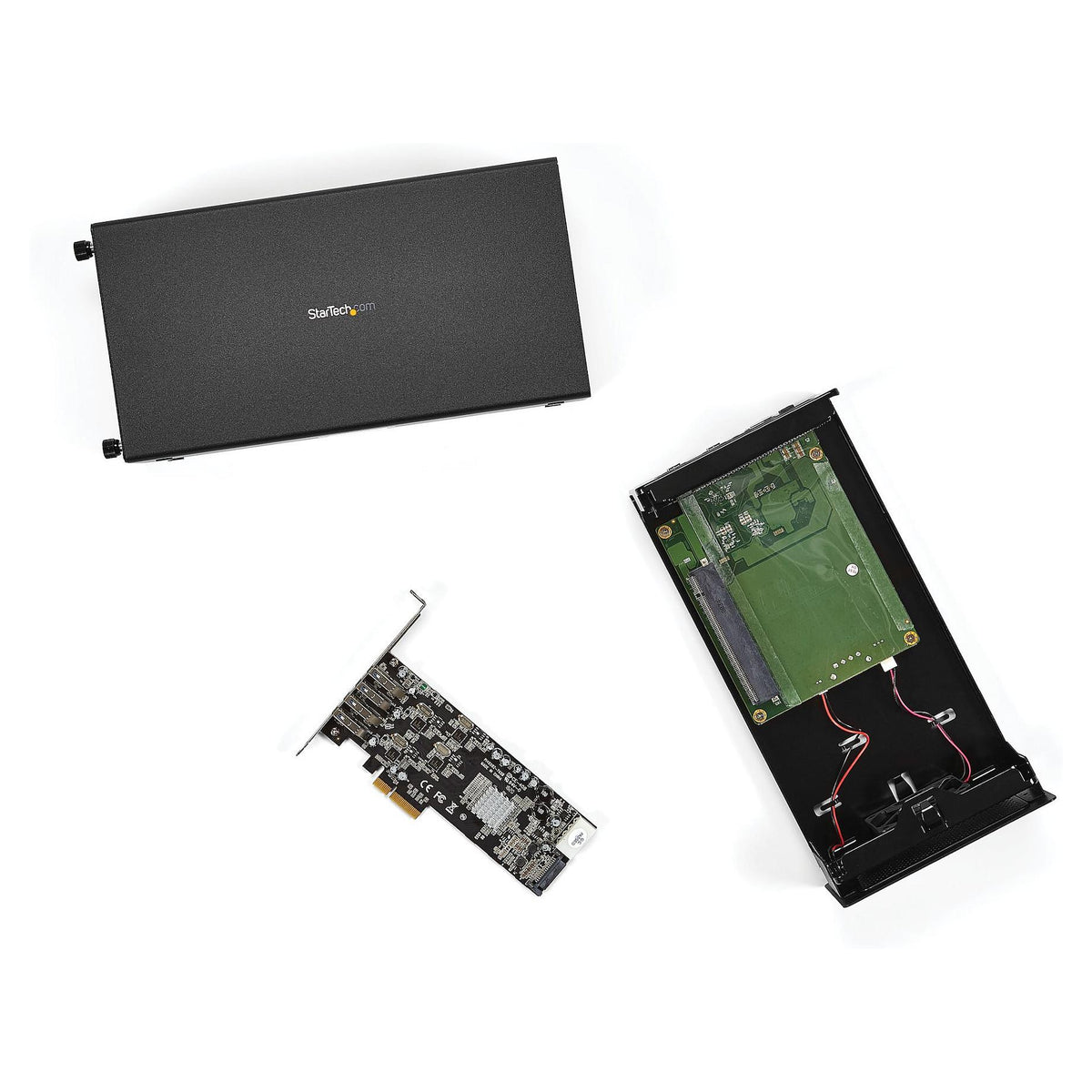 STARTECH.COM Thunderbolt 3 PCIe Erweiterungsgehuse mit DisplayPort - PCIe x16 - TB 3 PCIe Gehuse - Thunderbolt 3 PCI Express