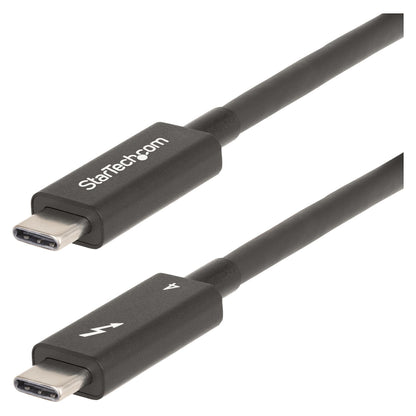 STARTECH.COM 2m Aktives Thunderbolt 4 Kabel 40 Gbit/s 100W PD 8K Display Kabel kompatibel mit USB4 Thunderbolt 3 USB-C DisplayPort