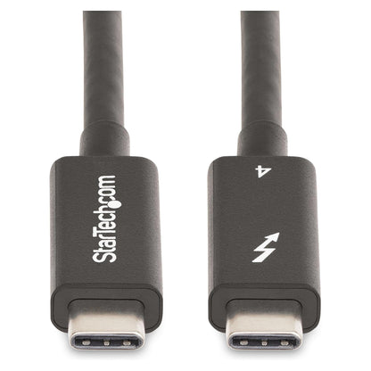STARTECH.COM 2m Aktives Thunderbolt 4 Kabel 40 Gbit/s 100W PD 8K Display Kabel kompatibel mit USB4 Thunderbolt 3 USB-C DisplayPort