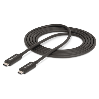 STARTECH.COM 2m Aktives Thunderbolt 4 Kabel 40 Gbit/s 100W PD 8K Display Kabel kompatibel mit USB4 Thunderbolt 3 USB-C DisplayPort