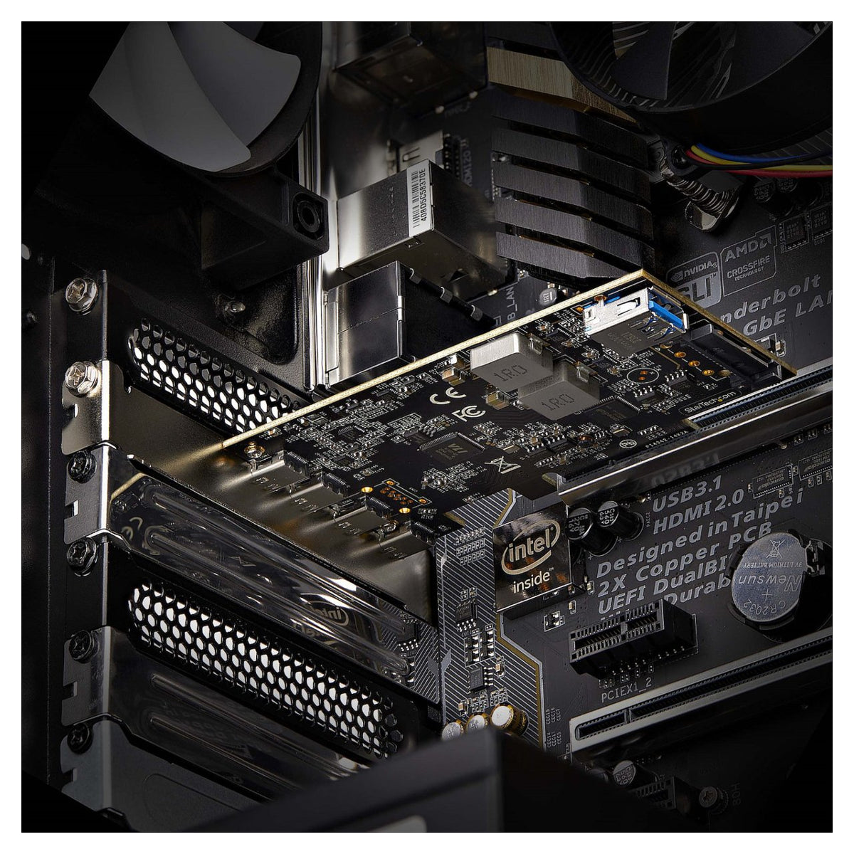 STARTECH.COM 5-Port USB-C PCIe Karte USB 3.2 10 Gbit USB C PCI Express USB C Erweiterungskarte 4x USB-C 1x USB-A Intern