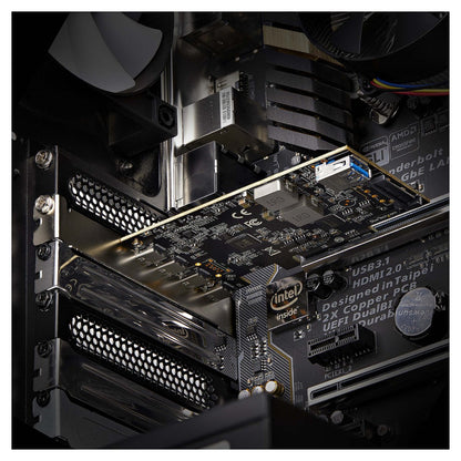 STARTECH.COM 5-Port USB-C PCIe Karte USB 3.2 10 Gbit USB C PCI Express USB C Erweiterungskarte 4x USB-C 1x USB-A Intern