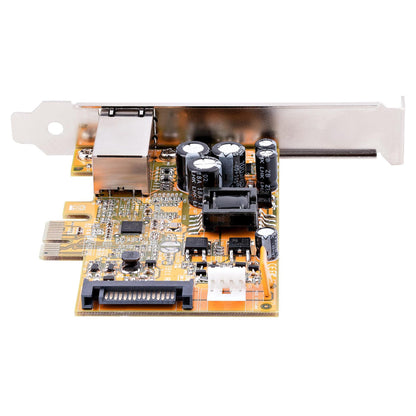 STARTECH.COM 1 Port 2,5Gbit/s PoE Netzwerkkarte PCI Express Ethernet Karte RJ45 30W 802.3at PCIe PoE NIC PoE LAN Adapter
