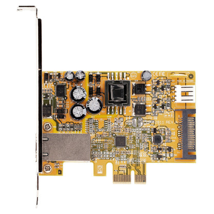 STARTECH.COM 1 Port 2,5Gbit/s PoE Netzwerkkarte PCI Express Ethernet Karte RJ45 30W 802.3at PCIe PoE NIC PoE LAN Adapter