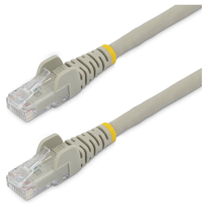 STARTECH.COM StarTech.com 7m LSZH CAT6 Ethernet Cable - 10 Gigabit 100W PoE RJ45 UTP Network Patch Cord Snagless - Grey ETL