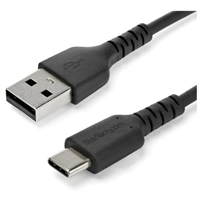 STARTECH.COM 2m / 6.6ft USB 2.0 to USB-C Cable - High Quality USB 2.0 Cable - Black - USB Data Transfer Cable