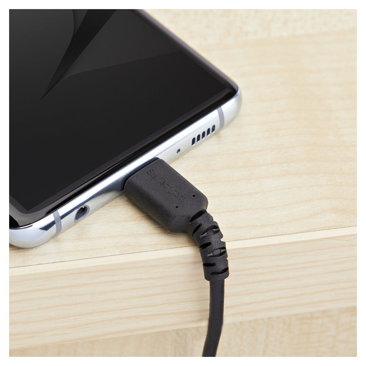 STARTECH.COM 2m / 6.6ft USB 2.0 to USB-C Cable - High Quality USB 2.0 Cable - Black - USB Data Transfer Cable