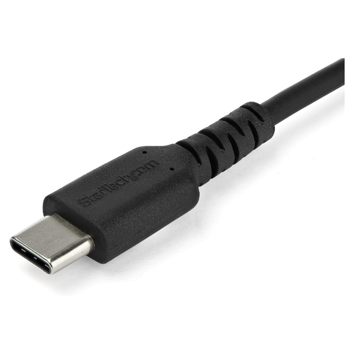 STARTECH.COM RUSB2CC2MB USB-C Kabel 2m hochwertiges USB 2.0 Typ-C Datenbertragungs und Ladekabel St/St Schwarz