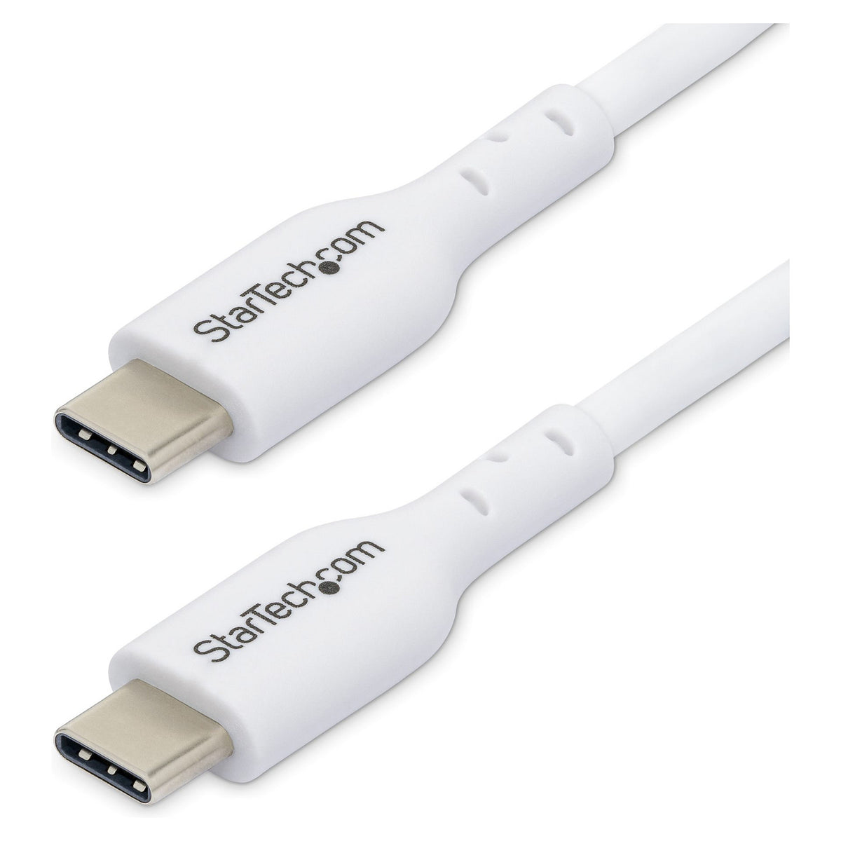 STARTECH.COM 2m USB-C Schnellladekabel USBC Kabel USB 2.0 Typ-C Laptop Ladekabel 60W Power Delivery USB-C auf USB-C Weiss