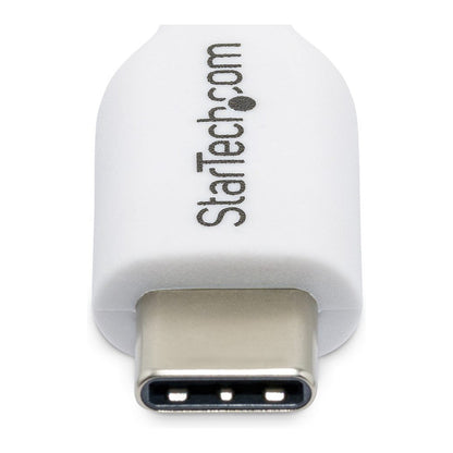 STARTECH.COM 2m USB-C Schnellladekabel USBC Kabel USB 2.0 Typ-C Laptop Ladekabel 60W Power Delivery USB-C auf USB-C Weiss