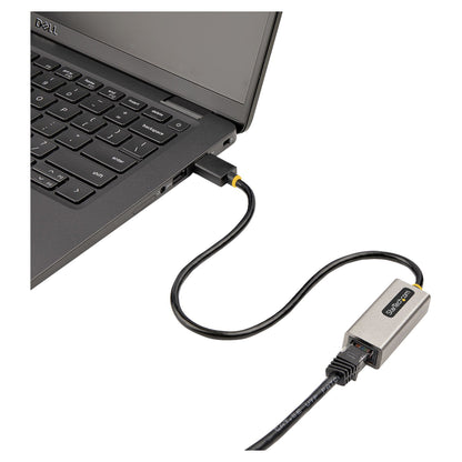 STARTECH.COM USB 3.0 Gigabit Ethernet Adapter USB zu 10/100/1000 Netzwerkadapter fr Laptops 30cm angeschlossenes Kabel USB zu RJ45