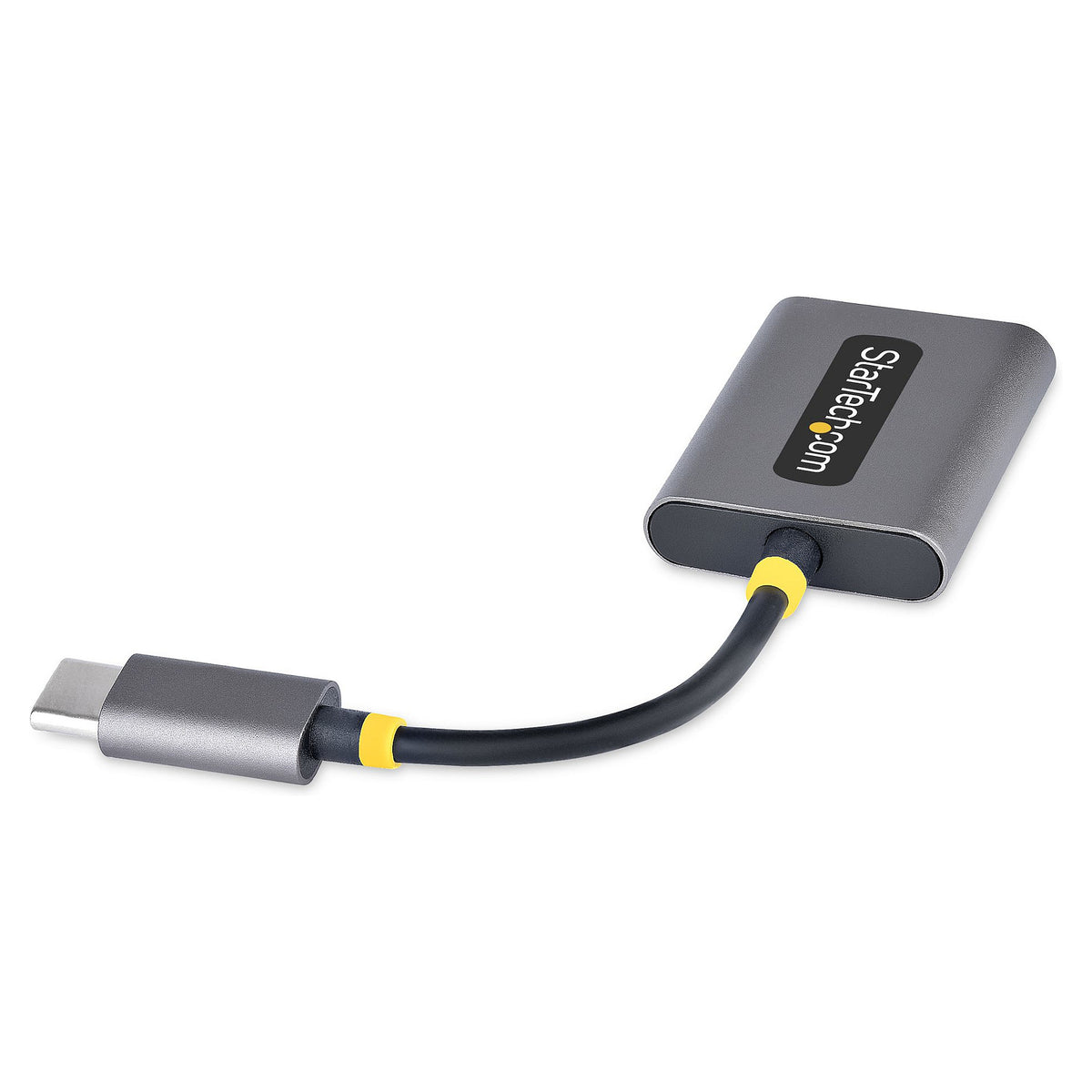 STARTECH.COM USB-C Audio Splitter USB-C Dual Kopfhrer Splitter/Adapter mit Mikrofoneingang USB-C auf Klinke fr 2 Kopfhrer
