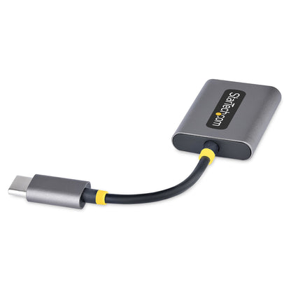 STARTECH.COM USB-C Audio Splitter USB-C Dual Kopfhrer Splitter/Adapter mit Mikrofoneingang USB-C auf Klinke fr 2 Kopfhrer