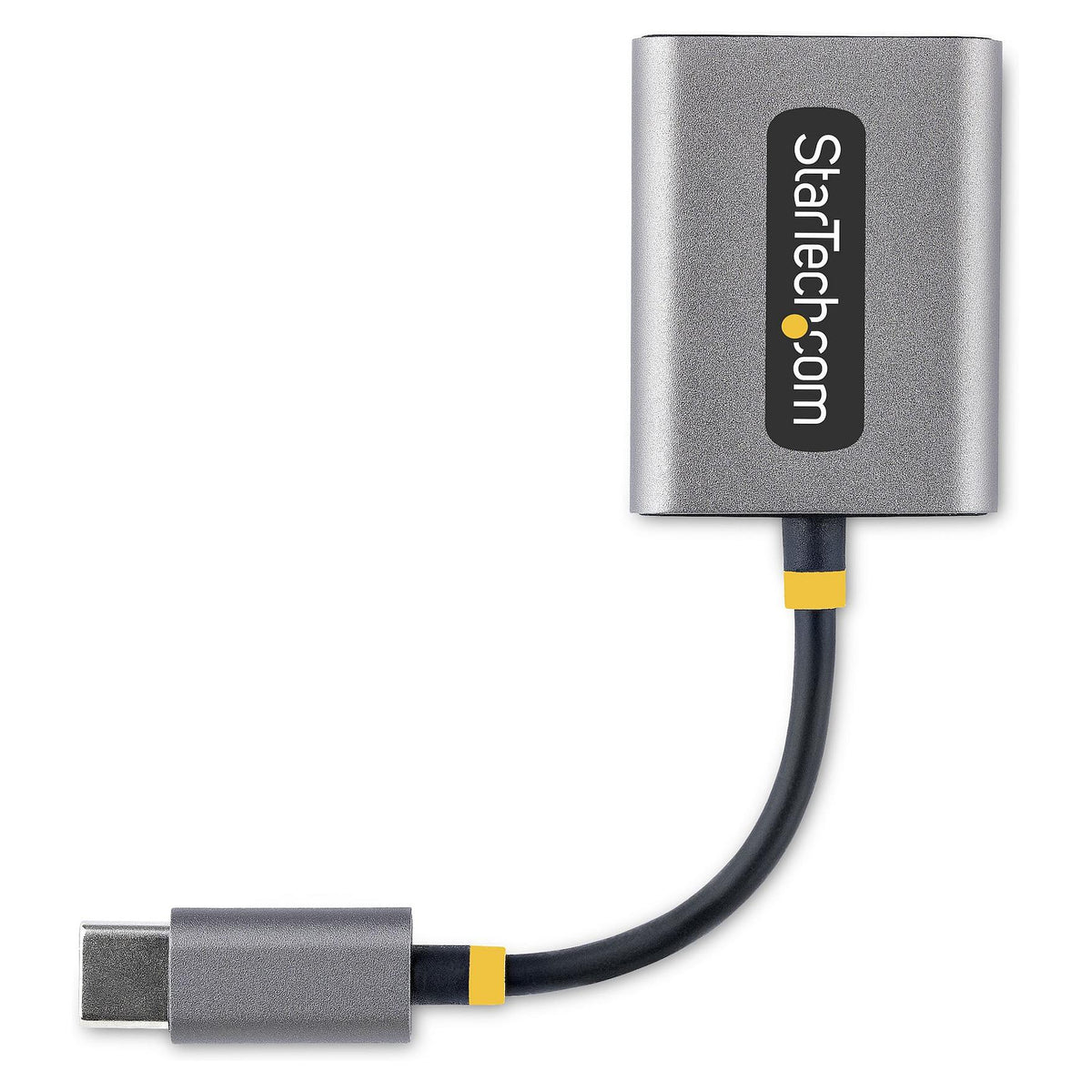 STARTECH.COM USB-C Audio Splitter USB-C Dual Kopfhrer Splitter/Adapter mit Mikrofoneingang USB-C auf Klinke fr 2 Kopfhrer